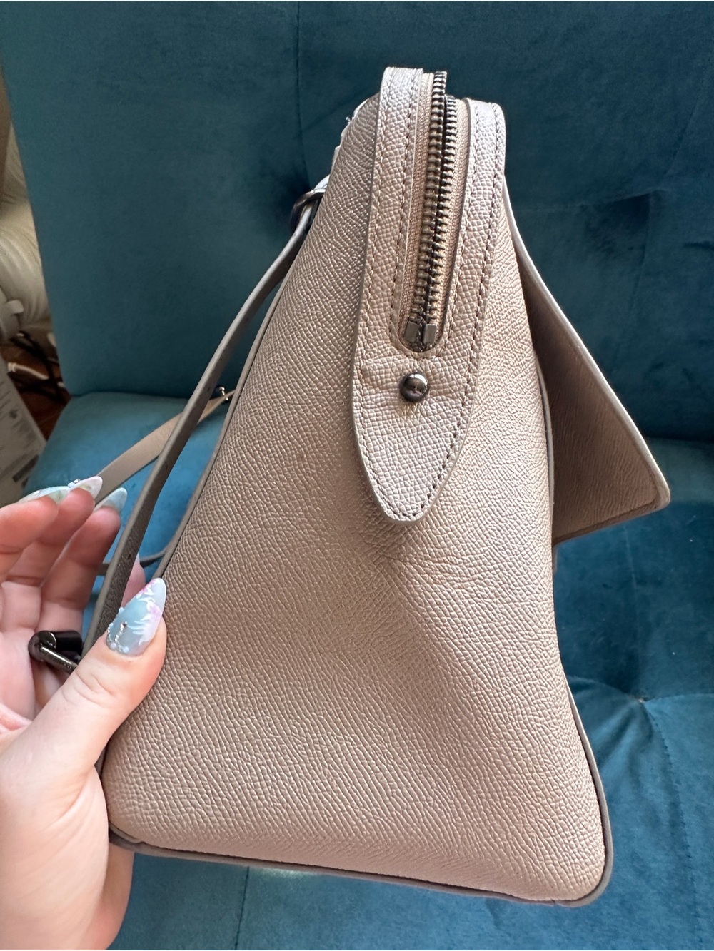 Rebecca Minkoff convertible backpack shoulder  Bag in Cream - Picture 5 of 10
